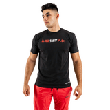 Blood Sweat Flex Tee-Black