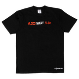 Blood Sweat Flex Tee-Black