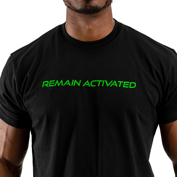 Remain Activated Tee-Black